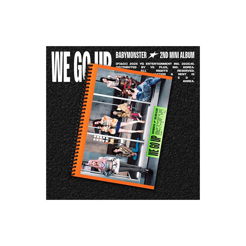 BABYMONSTER – WE GO UP (GO Ver.) [2nd MINI ALBUM]