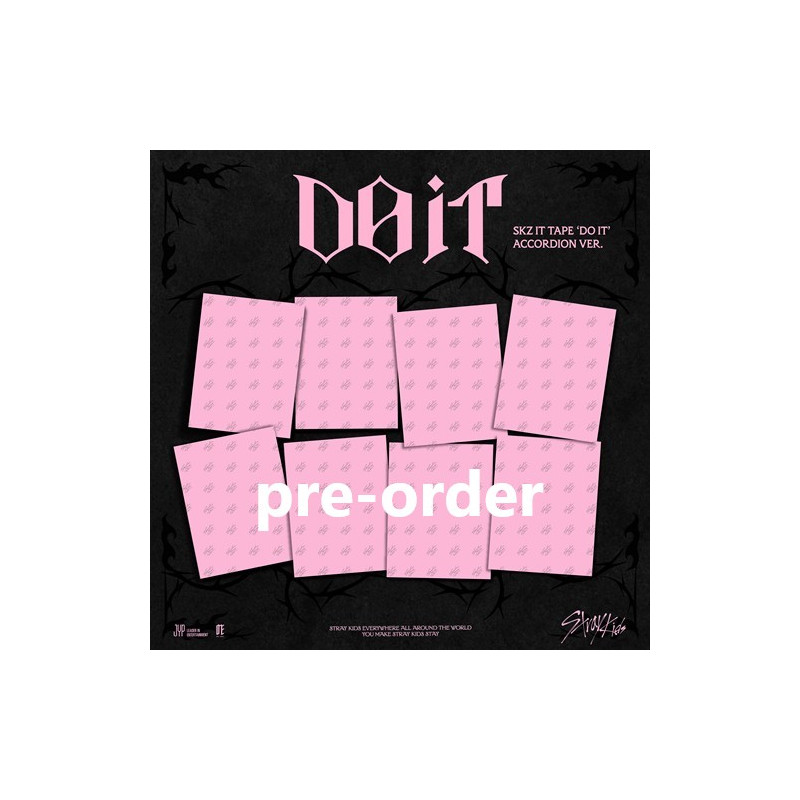 (pre-order) Stray Kids – SKZ IT TAPE 'DO IT' (ACCORDION VER.)