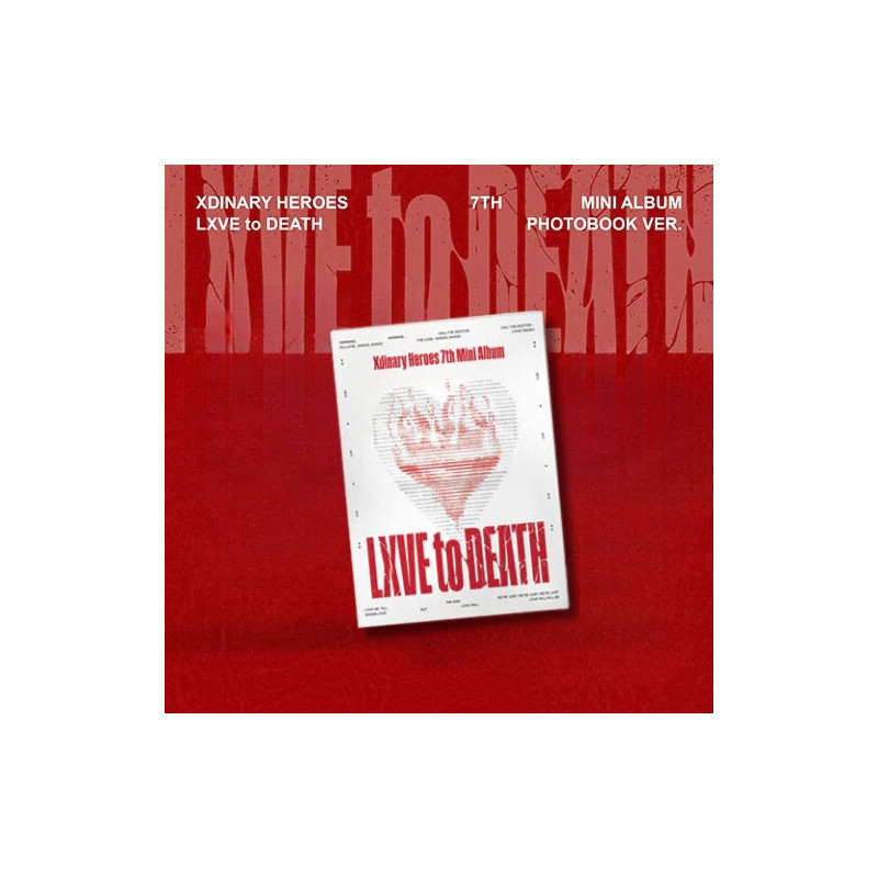Xdinary-Heroes – LXVE to DEATH (PHOTOBOOK ver.) [7th Mini Album]