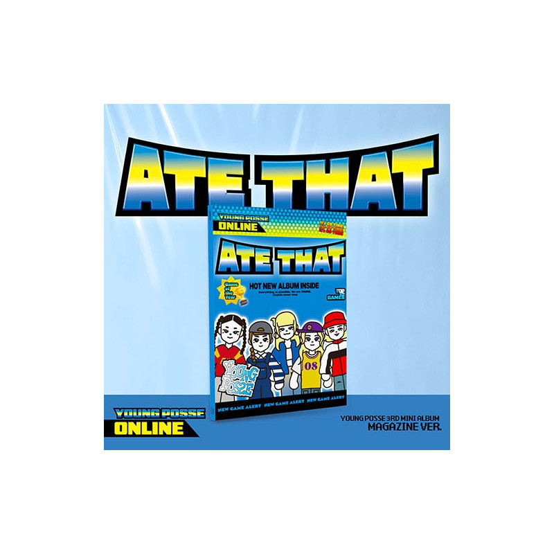 YOUNG POSSE – ATE THAT (Magazine Ver.) [3rd EP]