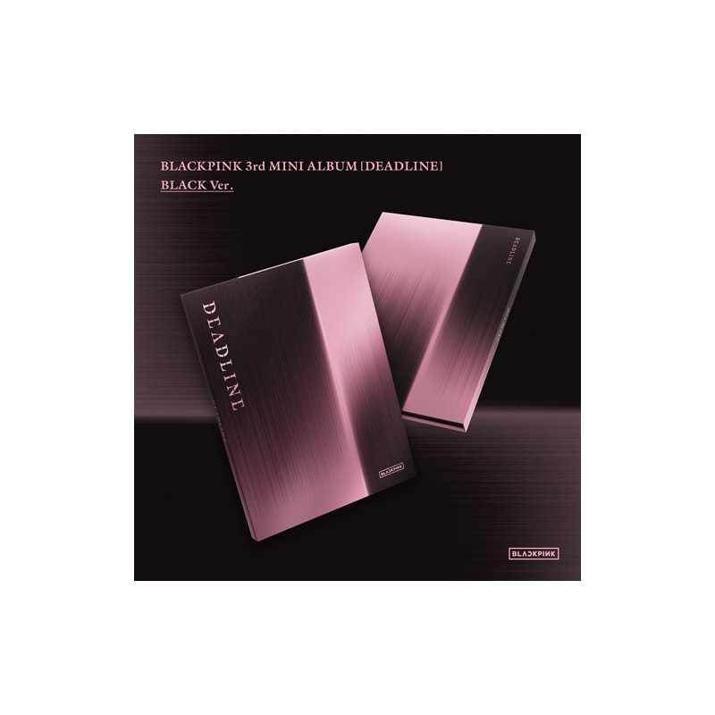 BLACKPINK - DEADLINE (BLACK Ver.) [3rd MINI ALBUM]+benefit