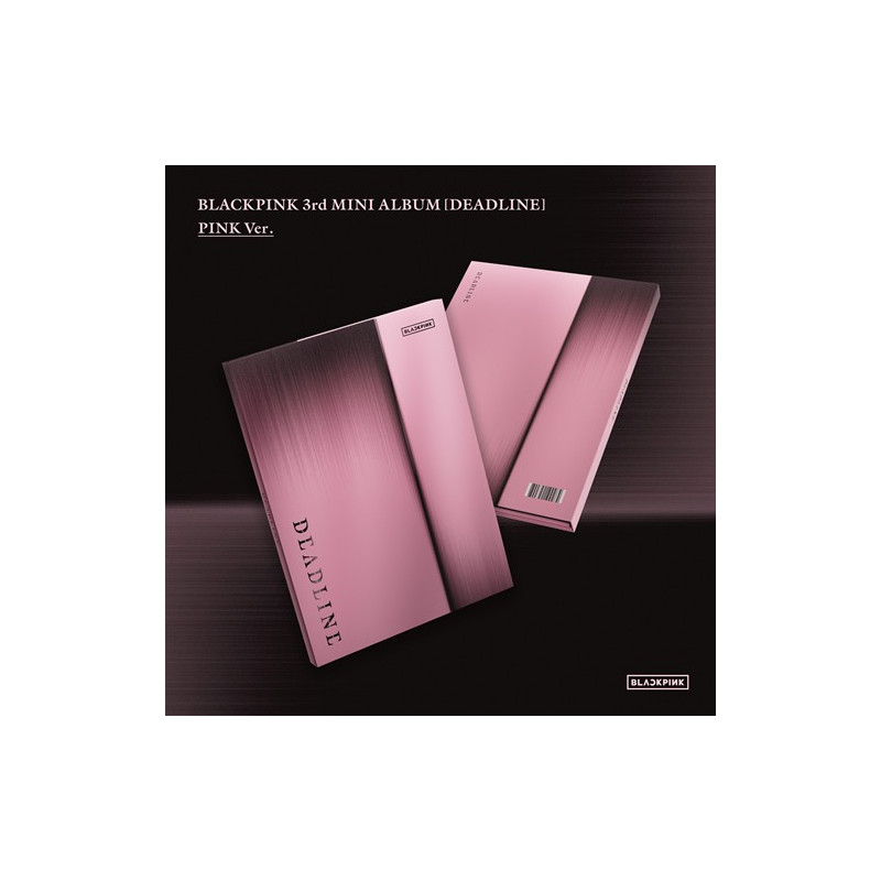 BLACKPINK - DEADLINE (PINK Ver.) [3rd MINI ALBUM]+benefit