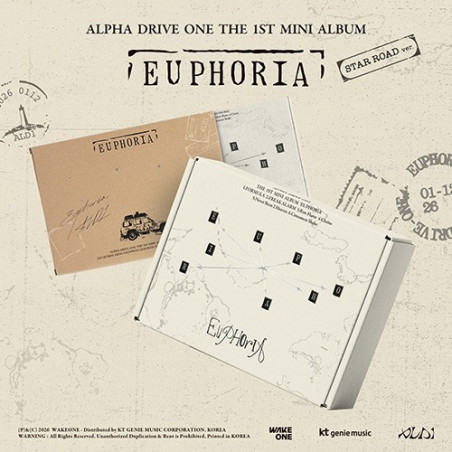 ALPHA DRIVE ONE – EUPHORIA (STAR ROAD ver.) [THE 1ST MINI ALBUM]