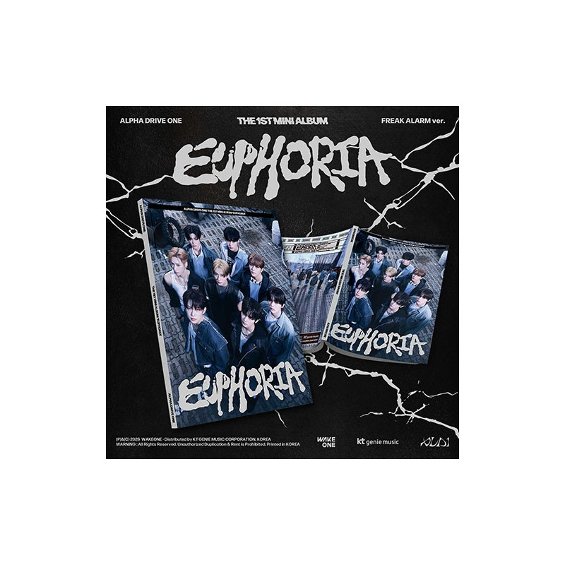 ALPHA DRIVE ONE – EUPHORIA (FREAK ALARM ver.) [THE 1ST MINI ALBUM]