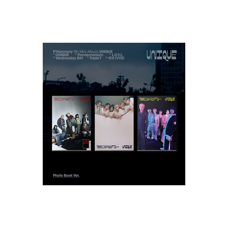 P1Harmony – UNIQUE (Photobook Ver.) [9th Mini Album]