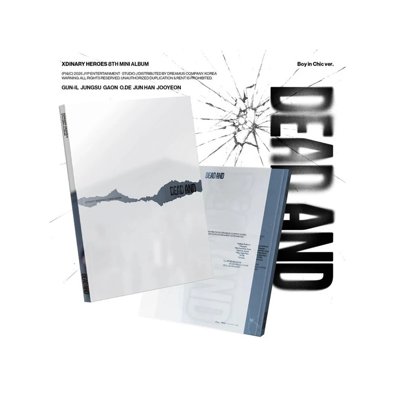 Xdinary-Heroes – DEAD AND (PHOTOBOOK ver.) [8th Mini Album]