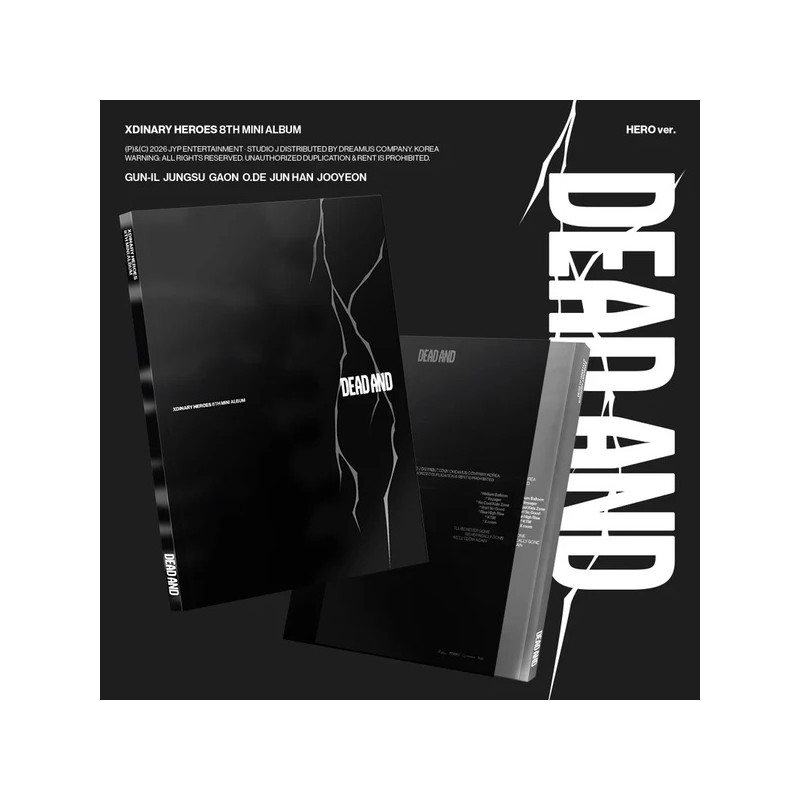Xdinary-Heroes – DEAD AND (PHOTOBOOK ver.) [8th Mini Album]