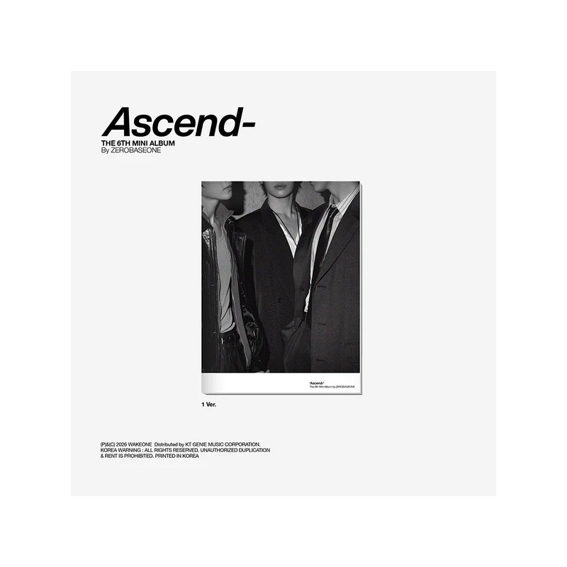 ZEROBASEONE – Ascend- (Photobook Ver.) [The 6th Mini Album]