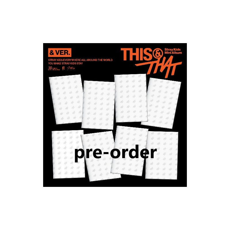 (pre-order) Stray Kids - THIS & THAT (& VER.) [10th Mini Album]