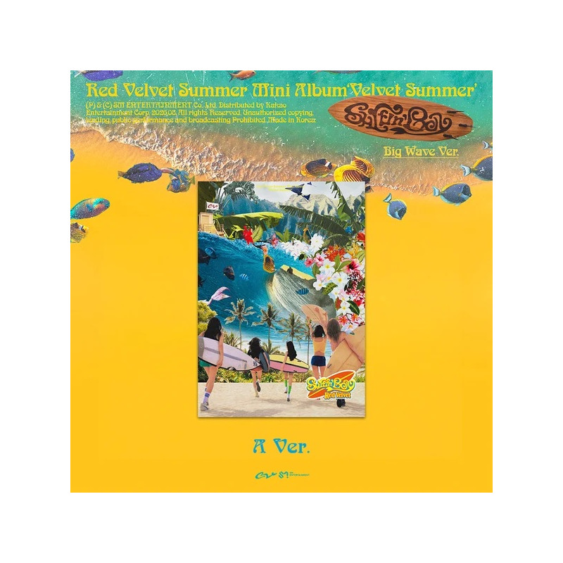 Red Velvet – Velvet Summer (Big Wave Ver.) [Summer Mini Album]