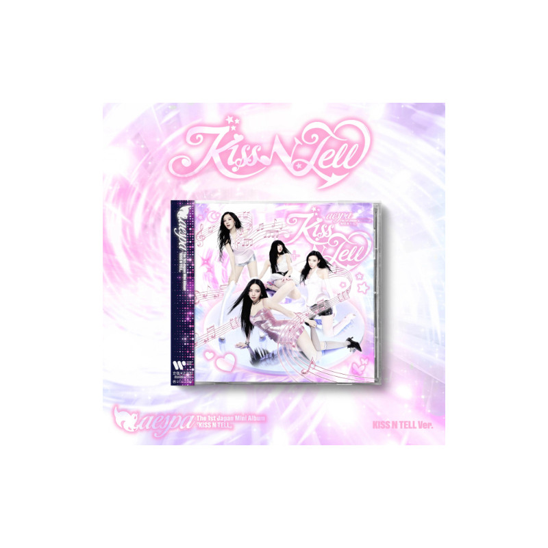 aespa - Kiss N Tell [1st JP Mini Album]