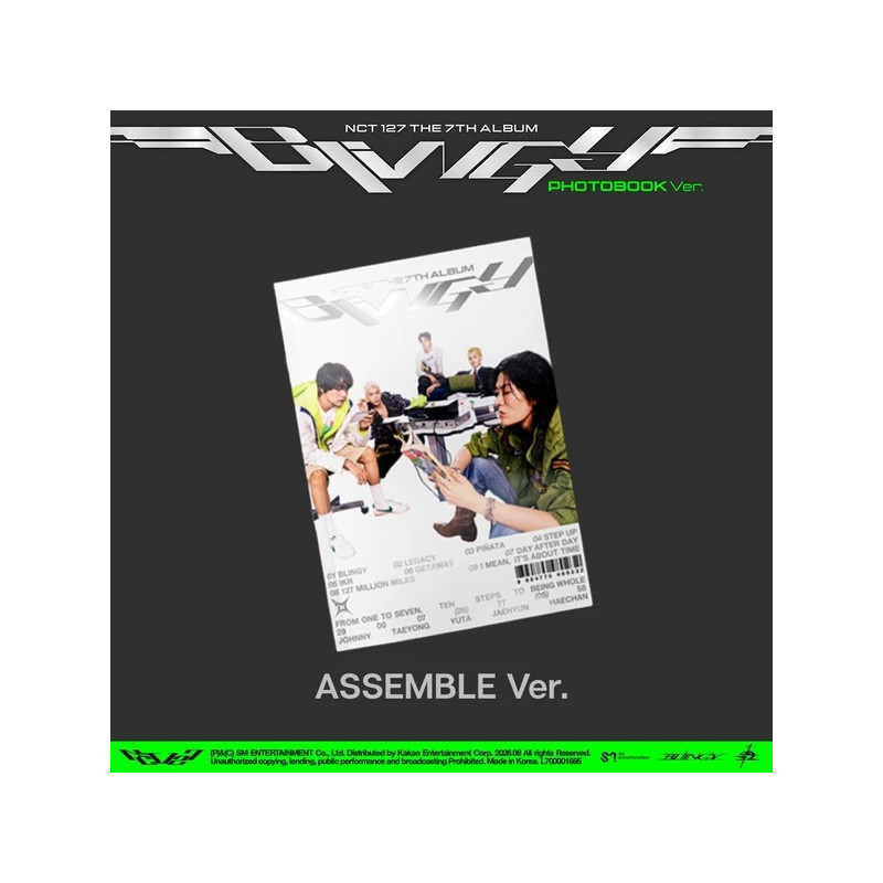 NCT 127 – BLINGY (Photobook Ver.) [The 7th Album]