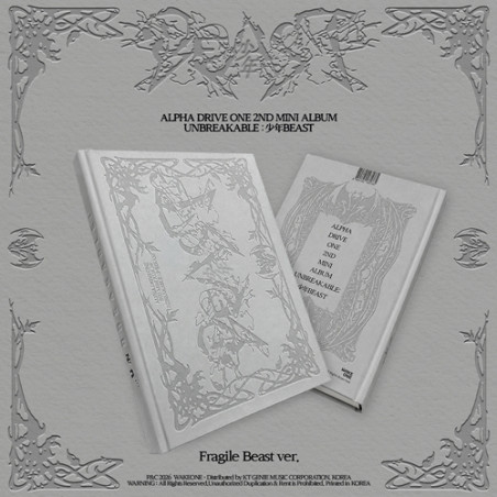 ALPHA DRIVE ONE – UNBREAKABLE : 少年BEAST (Fragile Beast Ver.) [THE 2ND MINI ALBUM]