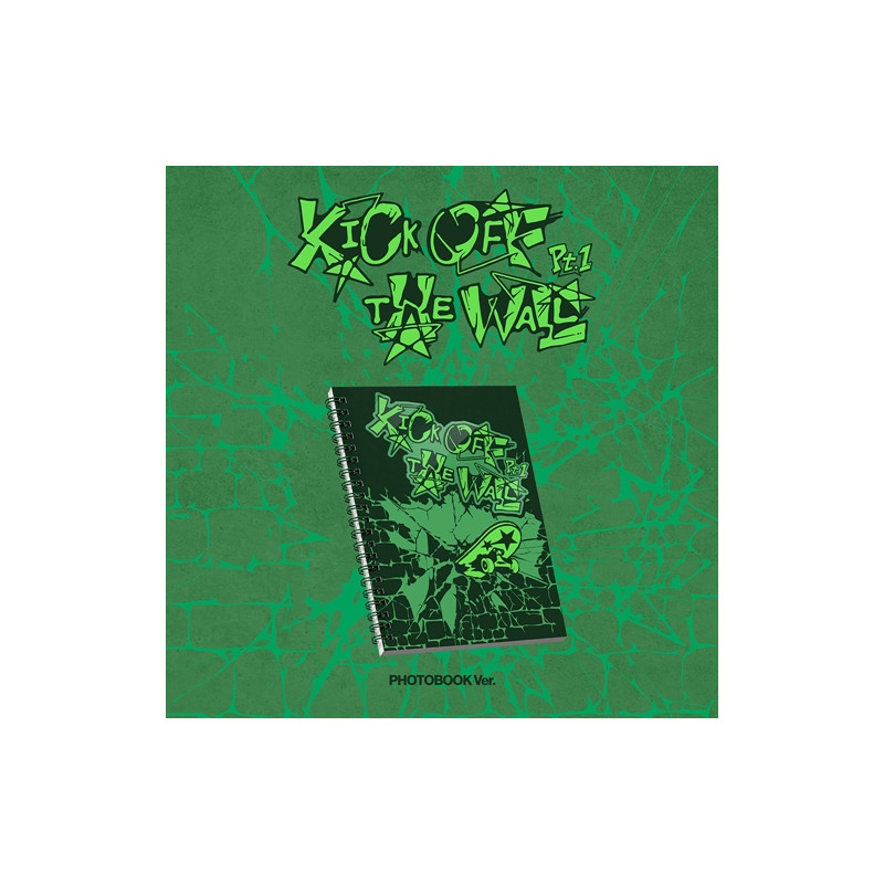 KickFlip – KICK OFF THE WALL Pt.1 (PHOTOBOOK Ver.) [The 5th Mini album]+benefit