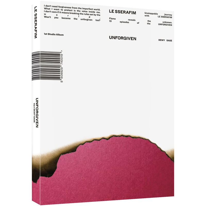 LE SSERAFIM – UNFORGIVEN [1st Studio album]+benefit