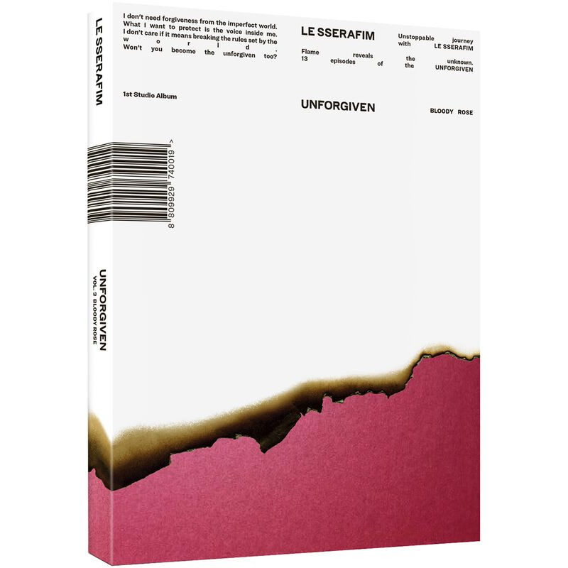 LE SSERAFIM – UNFORGIVEN [1st Studio album]+benefit