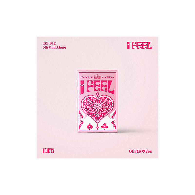 (G)I-DLE – I feel [6th Mini album] (Queen Ver.) [PRE ORDER] WITH POSTER