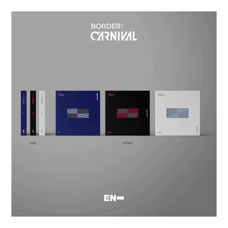 新品未開封　ENHYPEN BORDER: CARNIVAL HAPE ENHYPEN - BORDER : CARNIVAL (3 VERSIONS)