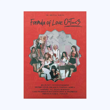 TWICE – Formula of Love [The 3rd Full album]