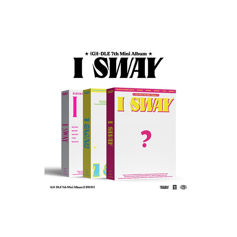 (G)I-DLE – I SWAY [7th Mini Album] (first press)