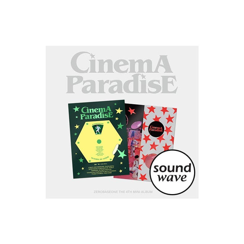 [SOUNDWAVE POB] ZEROBASEONE – CINEMA PARADISE [The 4th Mini Album]