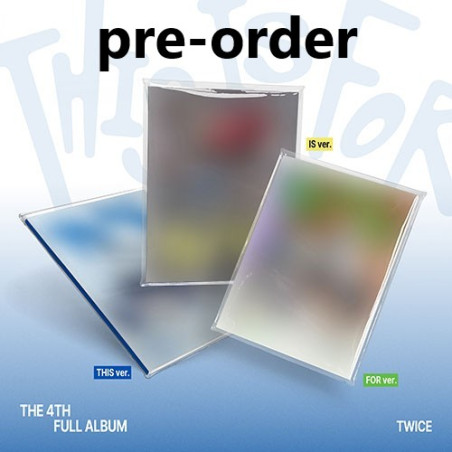 (pre-order) TWICE – THIS IS FOR [4th Album]