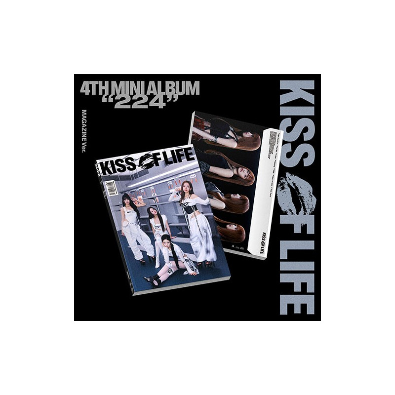 KISS OF LIFE – 224 (Magazine Ver.) [4th Mini Album]