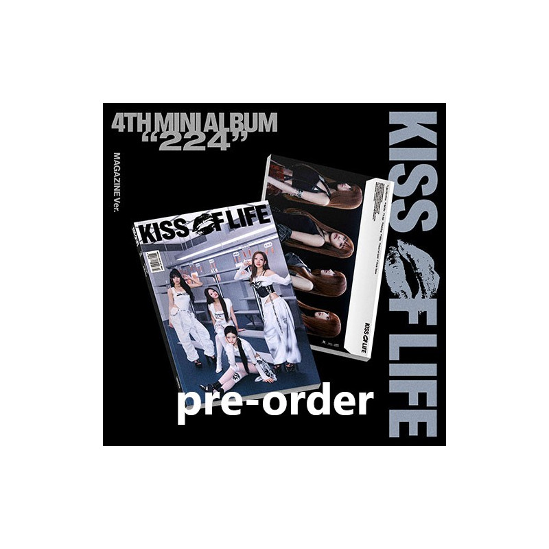 (pre-order) KISS OF LIFE – 224 (Magazine Ver.) [4th Mini Album]