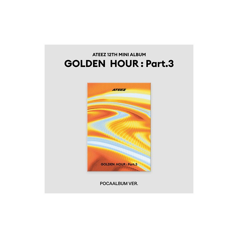 ATEEZ – GOLDEN HOUR : Part.3 (POCAALBUM VER.) [12th Mini Album]