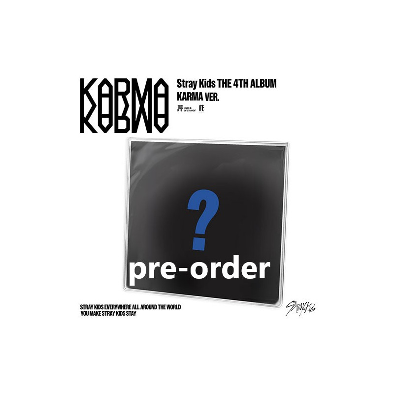 (pre-order) Stray Kids – KARMA (KARMA VER.) [The 4th Full Album]