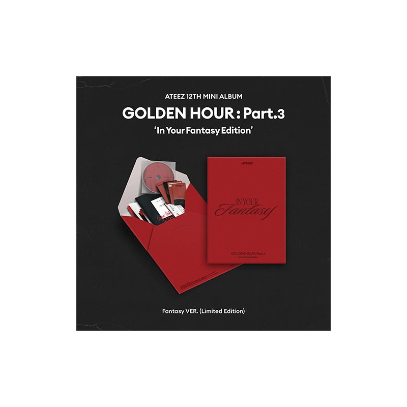ATEEZ – GOLDEN HOUR : Part.3 ‘In Your Fantasy Edition’ (Limited) [12th Mini Album]