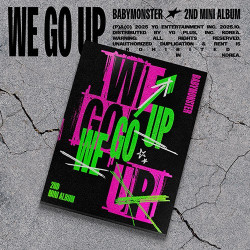(pre-order) BABYMONSTER – WE GO UP (UP Ver.) [2nd MINI ALBUM]
